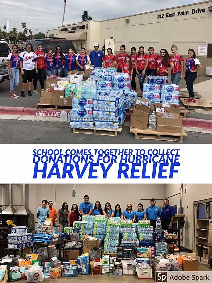 School Organizations Donate to Hurricane Victims