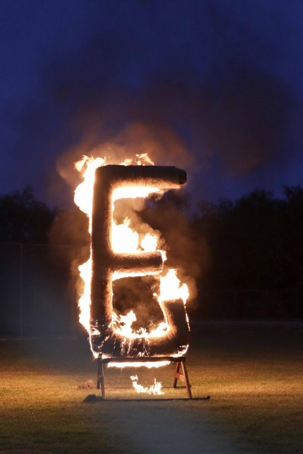 Homecoming Burning of the E