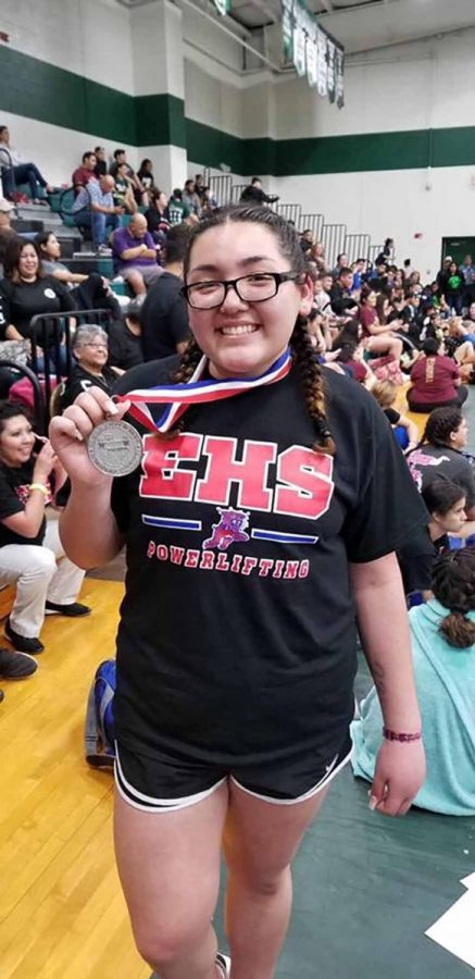 Aysha Lopez advances to the next level in Powerlifting competition.