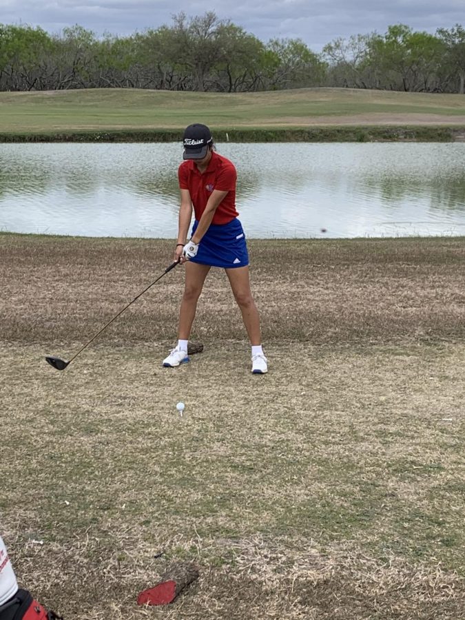 Madison Ozuna plays in Golf tournament in San Antonio.
