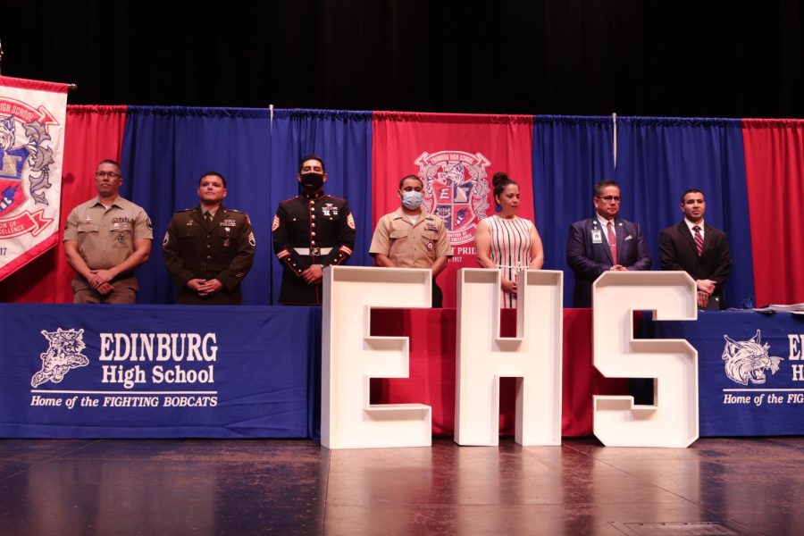 Members of the military, community leaders and staff attend the Academic Awards ceremony.