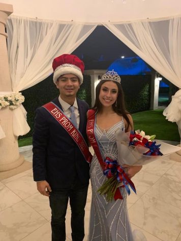 Prom King & Queen: Edwin Muniz and Vanessa Gonzalez