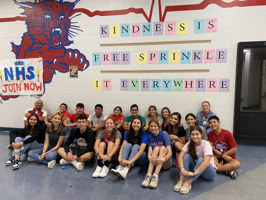 At the end of September, FCA members gathered to promote random acts of kindness through a beautification project.