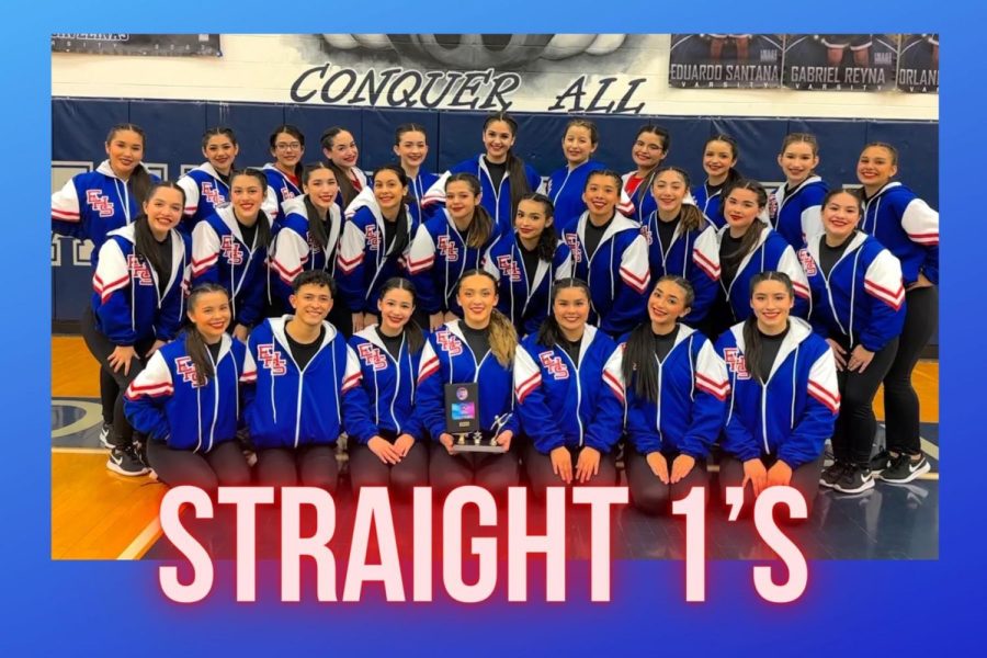 Sergeanettes receive sweepstakes at competition.